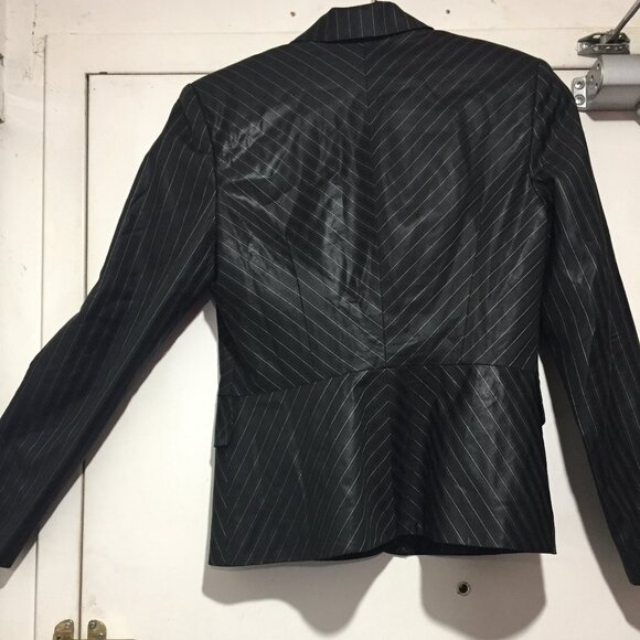 GEORGES RECH WOOL PINSTRIPE BLAZERS SIZE 40 - Picture 4 of 10